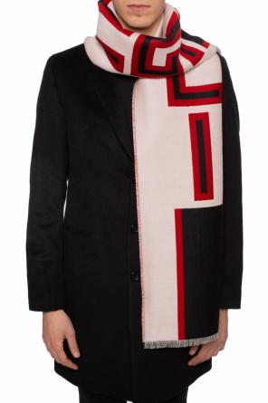 Logo-embroidered scarf, zdjęcie 2 Logo-embroidered scarf od Gucci